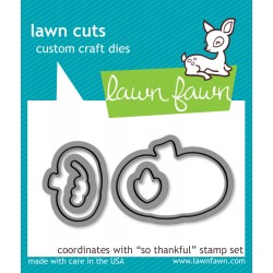 Lawn Fawn So Thankful dies Lawn Cuts